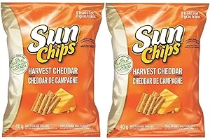Great Selection of Vending Chips (Fresh & Delicious Sunchips Harvest Cheddar, 40g, 40-Pack)