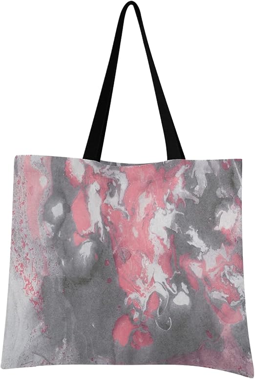 Exquisita Roca De Granito De Mármol Bolsa Compra Reutilizables