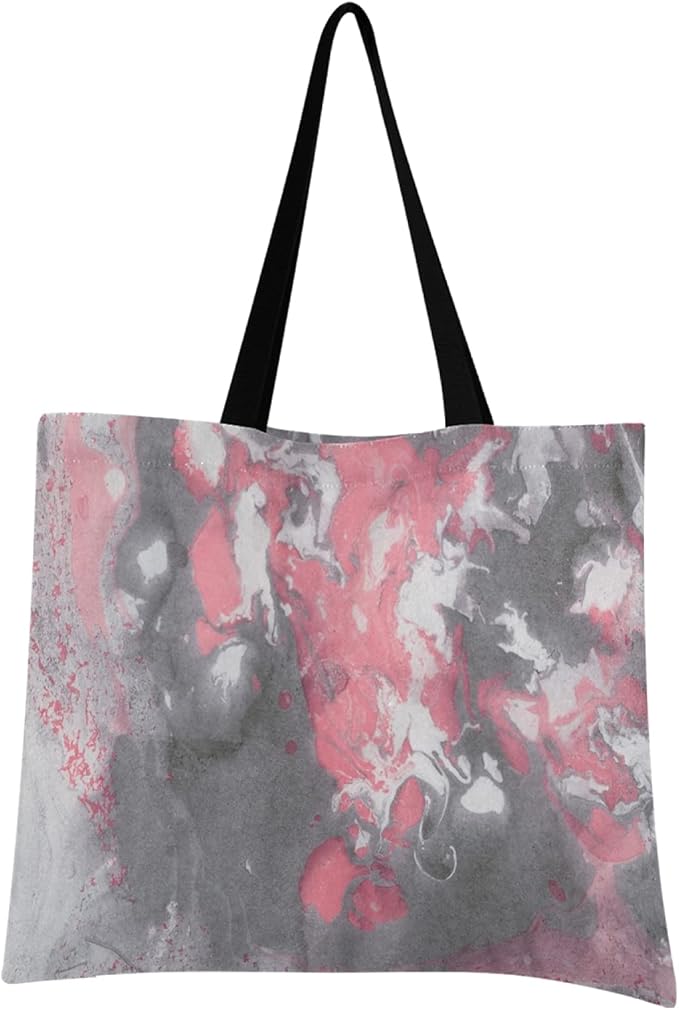 Exquisita Roca De Granito De Mármol Bolsa Compra Reutilizables