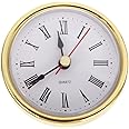 Amazon.com: Emivery Classic Clock Movement 2-1/2 (65mm) Round Roman ...