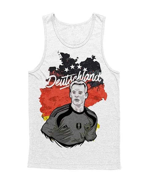 Hypeshirt Tank-Top Deutschland Manuel Neuer Fußball EM Europa Meisterschaft UEFA Euro 2016 Trikot M161605
