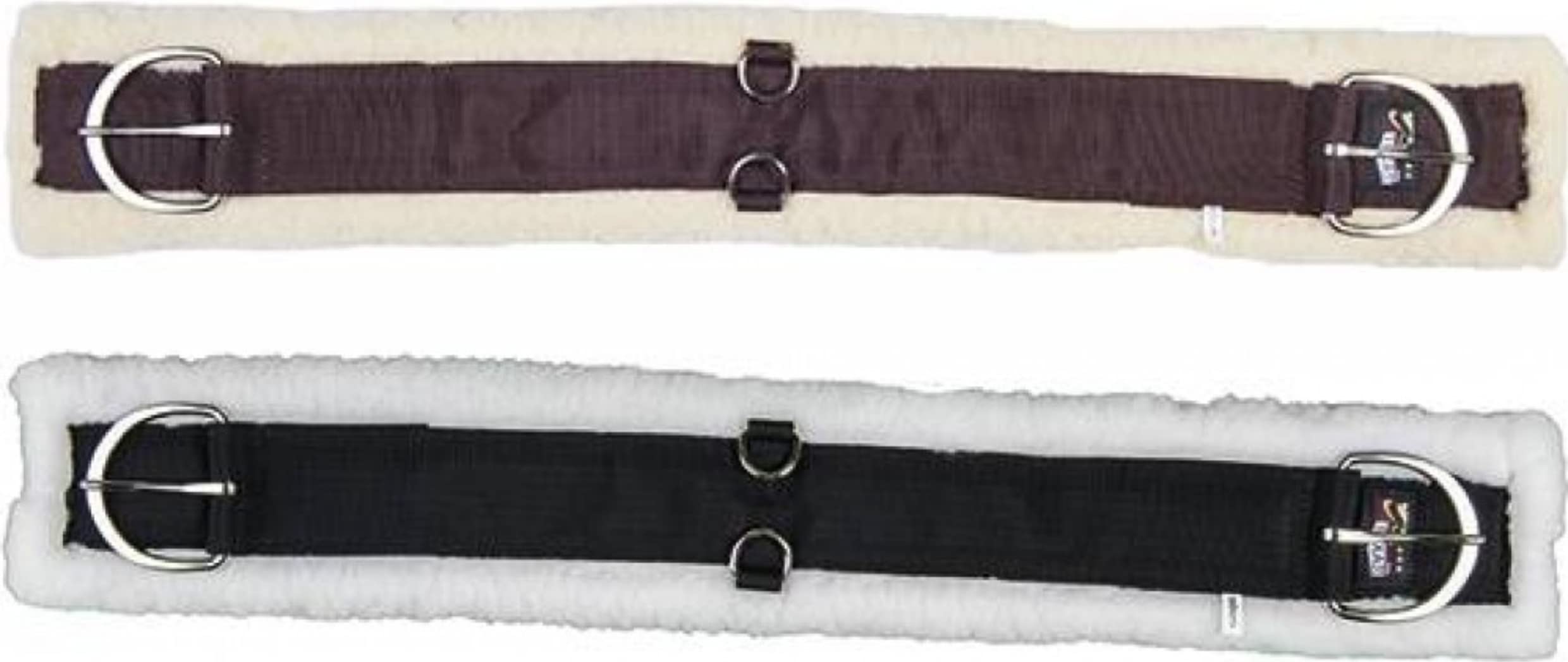 HKM Western Teddy Saddle Girth Black 85 cm