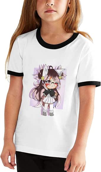 Amazon.com: BUSTSHIER Gacha-Life Merch Shirt Morgz Fashion ...