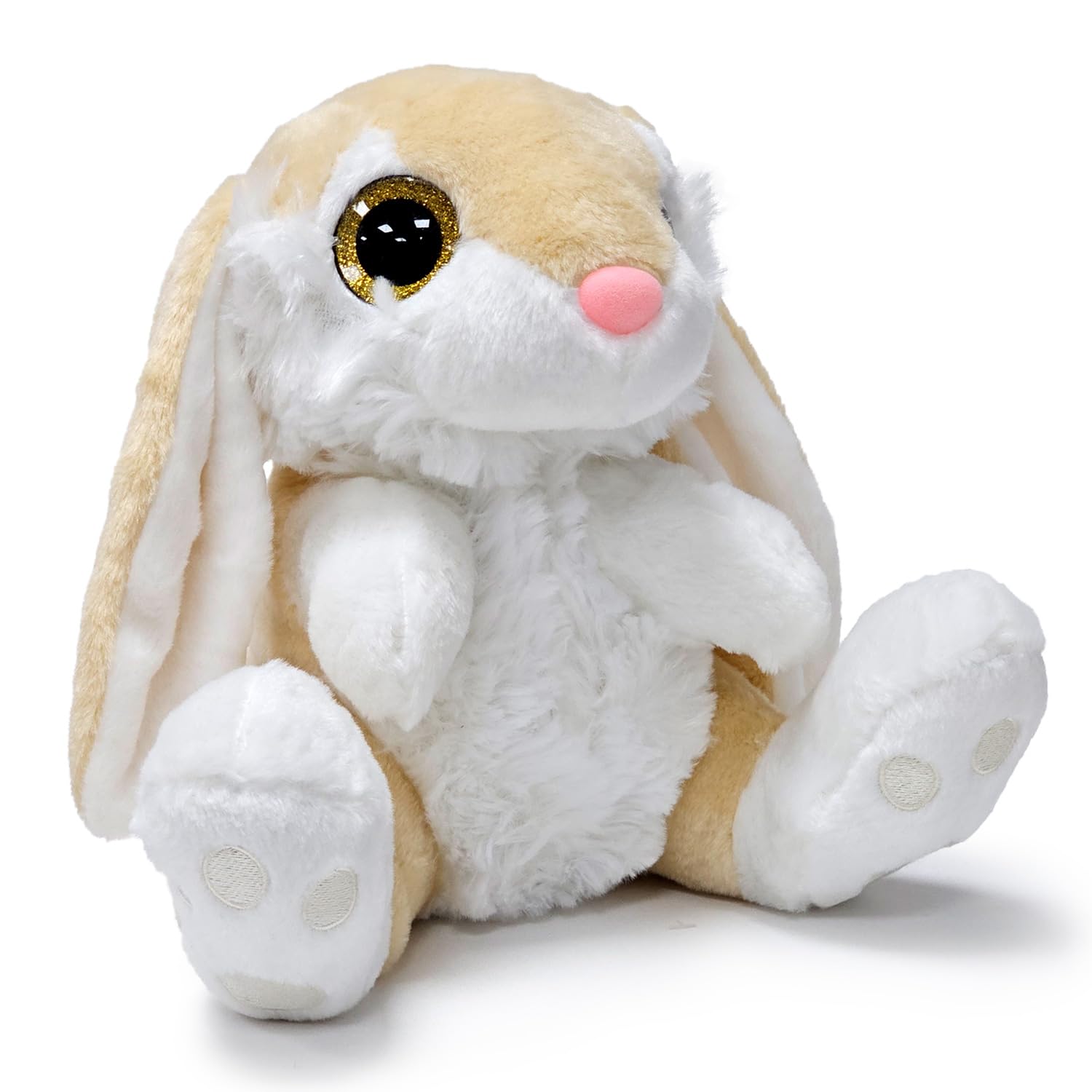 BARRADO - Rabbit sitting Plush toy Bunny - Quality super soft (Light Brown, 20cm/7'87")