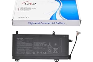 RDSJK C41N1727 Laptop Battery for Asus ROG Zephyrus M GM501 GM501G GM501GM GM501GS GU501 GU501GM GM501GM-WS74 GM501GS-XS74 GM501GS-EI015T GU501GM-BI7N8 Series 0B200-02900000 0B200-02900000M 15.4V 55Wh