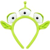 U-Zomir Halloween Headband, Alien Plush Headband for Adults, Costume Accessories for Theme Party Cosplay and Halloween