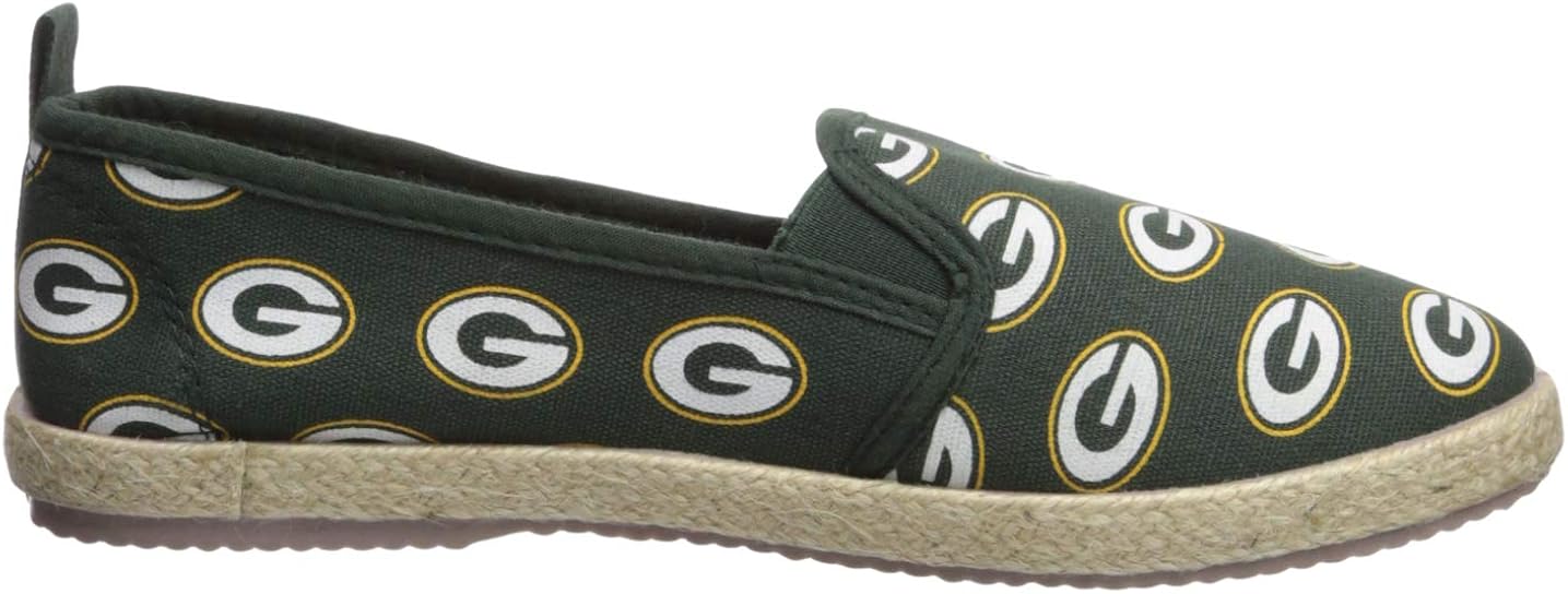 FOCO NFL Womens Espadrille Canvas Shoe - Womens : Clothing