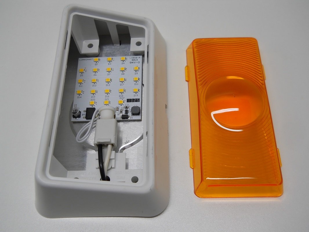 Command Electronics Amber LED 12V RV Camper Trailer Porch Security