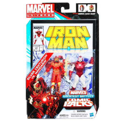 Silver Centurion vs. Mandarin - #225 Comic Book Action Figure 2-pack