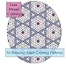 Less Stress Coloring: Stress Relieving Adult Coloring Book (Adult Coloring Patterns) (Volume 7) by 