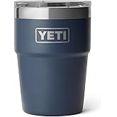 YETI Rambler 16 oz Stackable Tumbler, Vacuum Insulated, Stainless Steel with MagSlider Lid