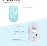 Cimetech Wireless Keyboard Mouse Combo 2.4G Ultra Slim Silent USB Receiver view 5