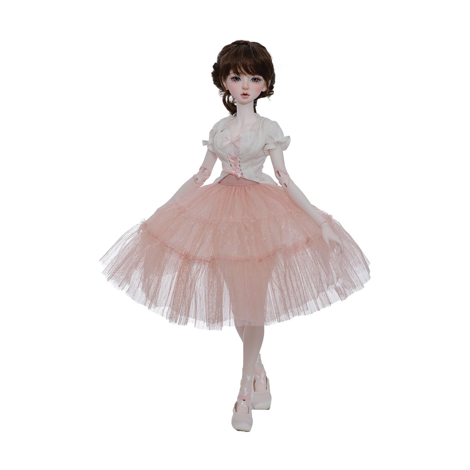 Oueneifs Ballerina Pearl Bjd Doll 1/4 Modern Moveable Joints Full Set Custoume Designer Fashion Doll Resin Toy for 15+ Year Old