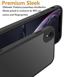 EUMADOVE for iPhone XR Case Translucent Matte Phone
