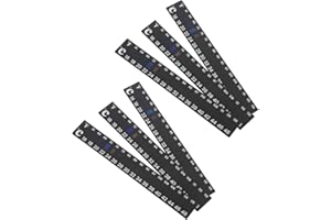 FAVOMOTO 6pcs Horizontal Fermentation Thermometer Sticker Strip 16-48°c Adhesive Temperature Label for Home