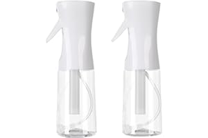 YULING-X Spray Bottles For Hair, continuous spray bottle (200ml/6.8oz 2Pack) used for hair design, plants, cleaning, hair care and skin care, etc. – empty, reusable