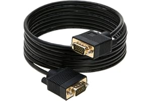 Cables Direct Online 25FT SVGA Monitor Cable - Male to Male VGA to VGA 1080P for PC, Projector, Laptop, TV