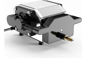 BROVR Air Assist, Air Pump for Most of Laser Cutter and Engraver,Air Assist Pump Kit with Adjustable 30L/Min,for CNC Cutting and Laser Engraving,Remove Smoke
