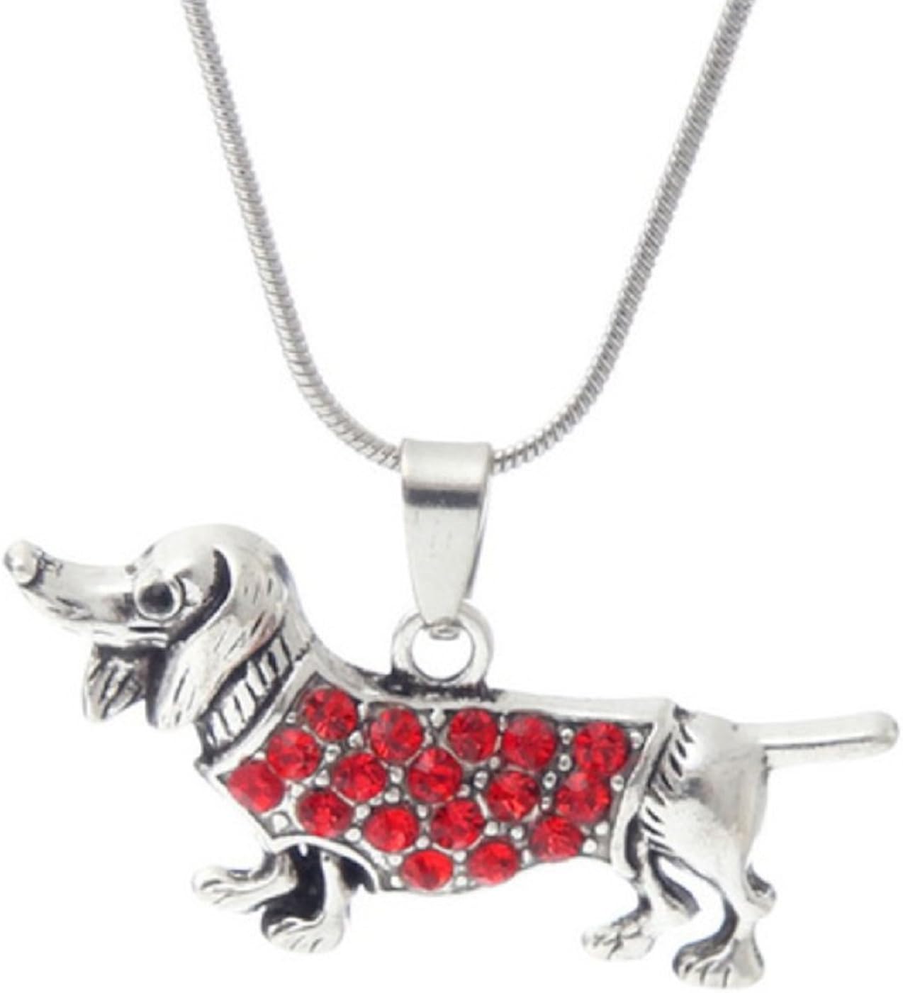 weenie dog necklace