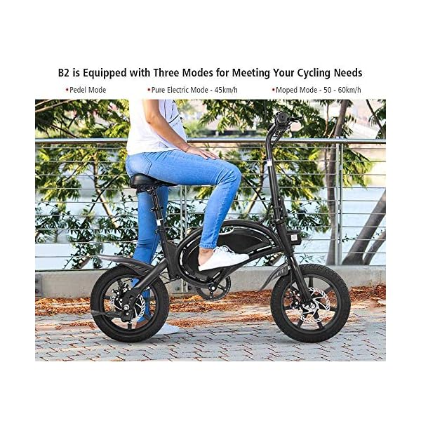 €529.99 Freego Bici elettrica Adulti 45 km/h Kugoo B2 400W/48V Pendolarismo  Pieghevole E Scooter per Bicicletta per Adulti Ruota da 14 Pollici Supporto  per App Monopattino Elettrico Stock in Polonia - bikewebshop.it