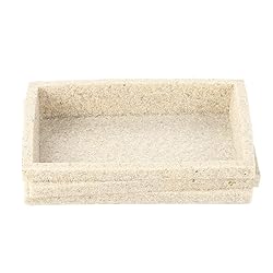 Generic Soap Dish Resin Square Bar Soap Holder