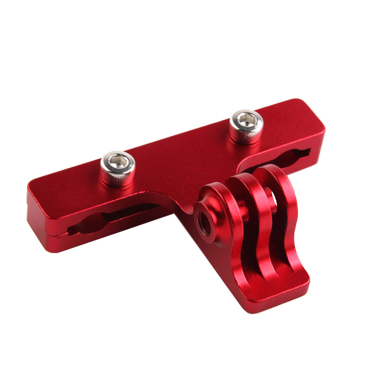 Lupholue Aluminum Alloy Saddle Rail Bike Seat Action Camera Mount with 2 Screws, Wrench Compatible with GoPro Hero 13 12 11 10 9 8 7 6 Session, Xiaomi Yi, Sjcam and Other Action Cameras