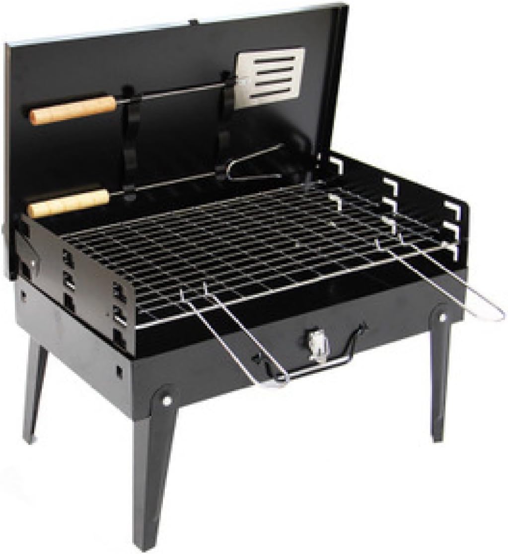 Al Aire Libre Camping Barbacoa Maleta Asadores Luz Horno ...