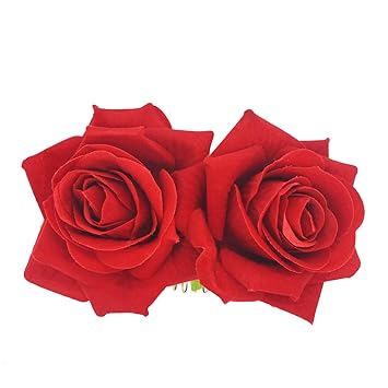 Buy Yslf 2 Pack Rose Flower Hair Clips Rose Flower Wedding Hair