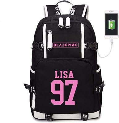 Black pink backpack amazon Clearance
