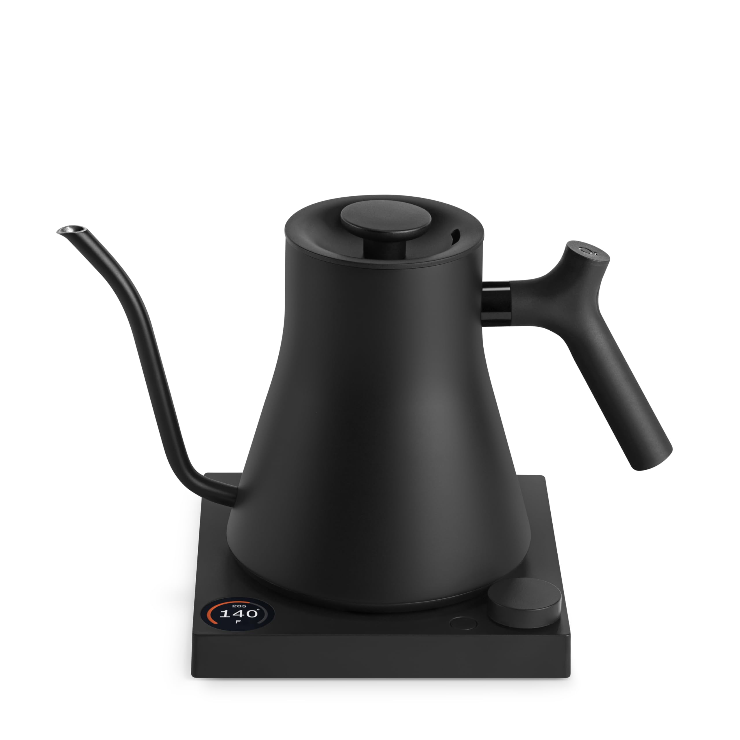 Photo 1 of Fellow Stagg EKG Pro Electric Gooseneck Kettle - Pour-Over Coffee and Tea, Quick Heating, Precise Temperature Control, Scheduling, Built-in Brew Timer, Matte Black, 0.9 LiterR