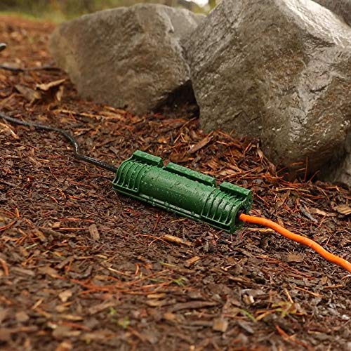 Twist and Seal Cord Protect (2 Pack) Outdoor Extension Cord Safety Cover Connector and