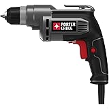 PORTER-CABLE Corded Drill, Variable Speed, 6-Amp, 3/8-Inch (PC600D)