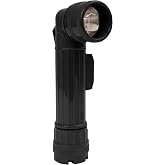 Rothco GI Type D-Cell Flashlight with Color Lenses, | High-Impact Plastic, Waterproof Design, 4 Color Filter Lenses, Morse Code Signal Switch, Belt Clip and Metal Ring