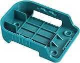 AKKOPOWER 10 Pack Battery Holder for 18V Batteries Blue Mounts Hanger view 3