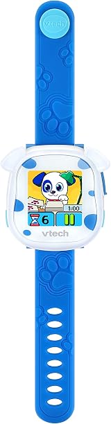 VTech My First KidiSmartwatch Blue Kids Smart Watch Games Camera Step Counter view 8