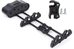 Kuuleyn 5 Arrow Quiver, Quiver for Compound Bow, Bow Quiver, Portable 5 Arrow Quiver Buckle Type Bows Holder Box Outdoors Archery Equipment for Fixed and Mechanical Arrows