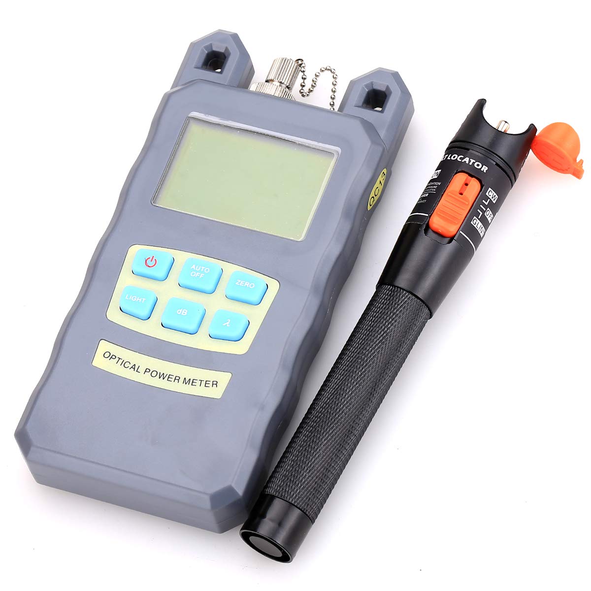 Fiber Optical Power Meter with 10mW 10KM Visual Fault Locator Fiber