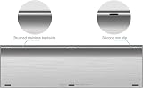 Arteck 2.4G Wireless Keyboard Stainless Steel Ultra Slim Full Size with Numeric view 2