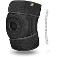 Bracoo Knee Stabilizer Support Brace, Open-Patella Support - Joint Pain Relief for Sprains, Arthritis, MCL, LCL, Sports Injury & Recovery, KP30