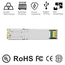 OPSTRAN 10GBASE-T SFP+ to RJ45 Copper Transceiver