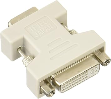 Amazon Co Jp 変換名人 Vga オス Dvi メス 変換アダプタ Vgaa Dvibn パソコン 周辺機器