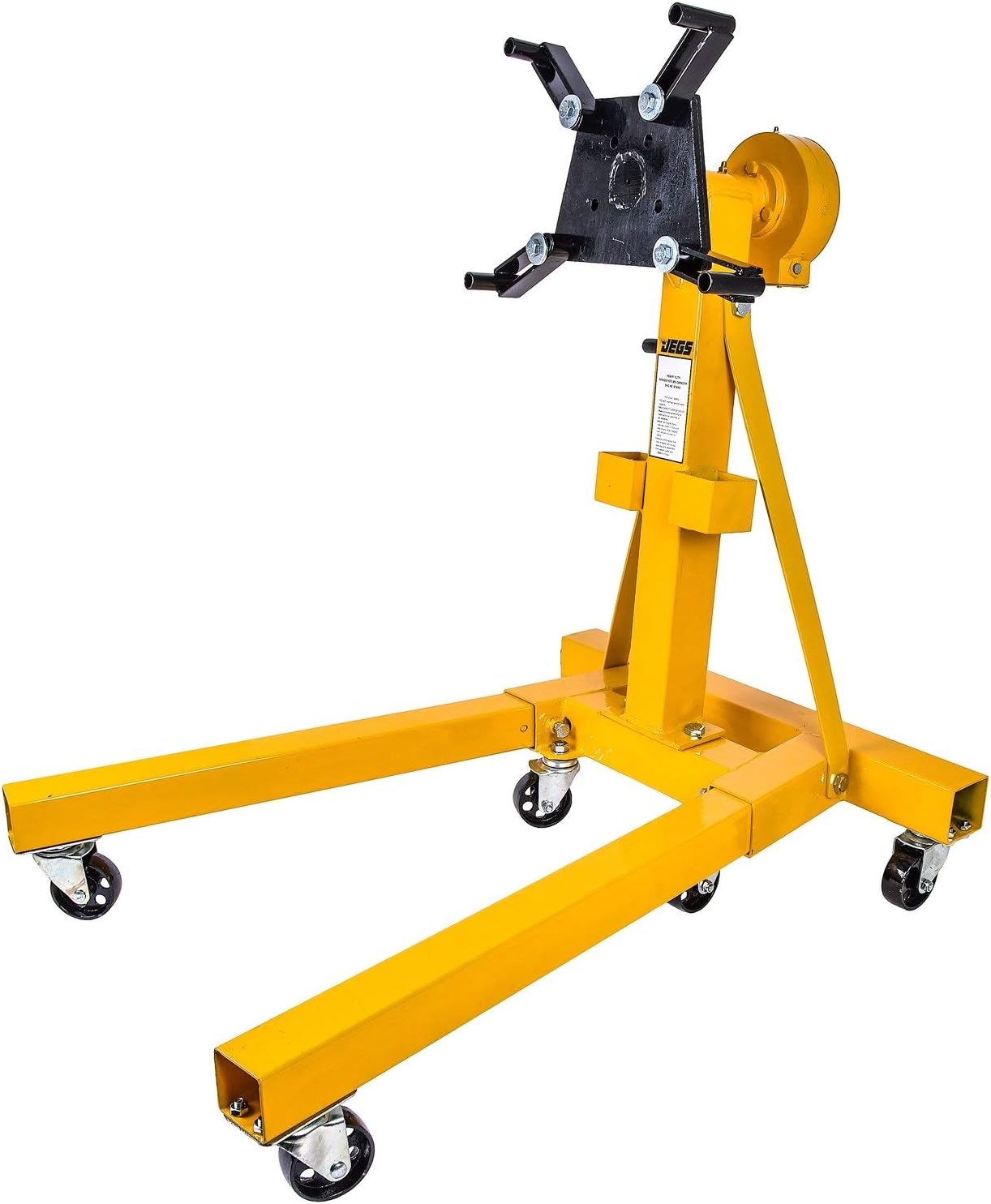 JEGS 80102 Folding Engine Stand w/Geared Rotating Head 1500
