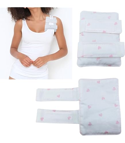 Short en coton avec cordon de serrage - Blanc/rayures marron foncé