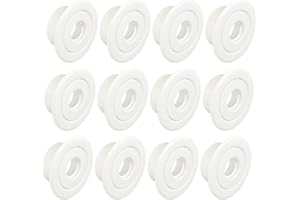 KNUPP CO. Recessed Fire Sprinkler Escutcheon 1/2 in. IPS - 2 Piece in White - Depth Adjustment Range up to 3/4 in. for Fire Sprinkler Trim