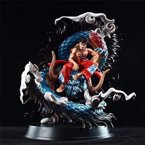 37cm Anime One Piece Monkey D Luffy Vs Kaido Dragon Beast Battle Ver Pvc Figura De Accion De Coleccion Modelo Estatua Grande Juguete Amazon Es Hogar
