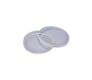 BD 351058 Falcon Polystyrene Sterile Bacteriological Standard Petri Dish, 150mm Diameter x 15mm Height (Case of 100)