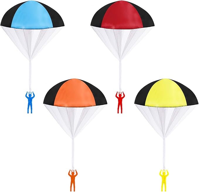Parachute Toy Hand Throw Parachute Man Soldier Toy Set