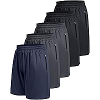 MECH-ENG Men's Basketball Shorts Mesh Lightweight Quick-Dry Running Workout Athletic Training