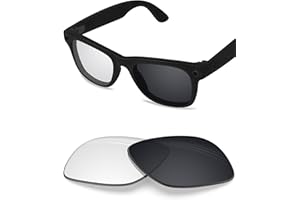 BLAZERBUCK Photochromic & Polarized Replacement Lenses for Ray-Ban Meta Wayfarer RW4006 50mm Smart Glasses, Impact Resistant