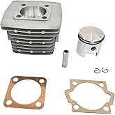 CDHPOWER 2 Stroke 66cc/80cc/PK80 Cylinder Body 40mm and Piston Kit Combo Gas Motorized Bicycle